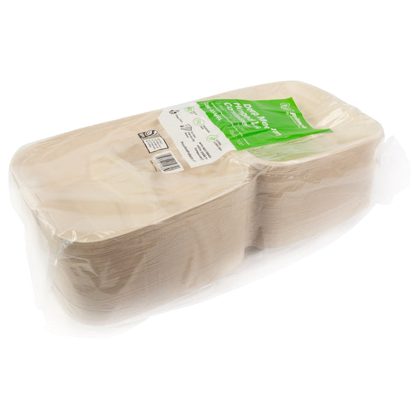 Deep Medium 3-section Hinged Lid NPFA Containers 7.875