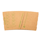 Kraft Hot Cup Sleeve Back