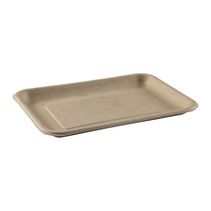 Tan Fiber NPFA Trays 8" x 5.75" x 0.6"