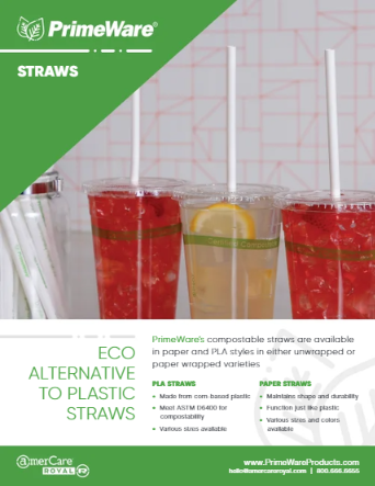 Primaware Straw PrimeWare - Straws – PrimeWare by AmerCareRoyal