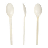 7" Plant Starch Spoons, Case of 1,000