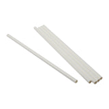 10.25" Giant Unwrapped White Paper Straws