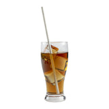 10.25" White Unwrapped Giant Paper Straws, Case of 2,400