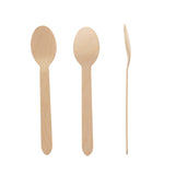 6.25" Spoon,Wood,50 Bag,1000